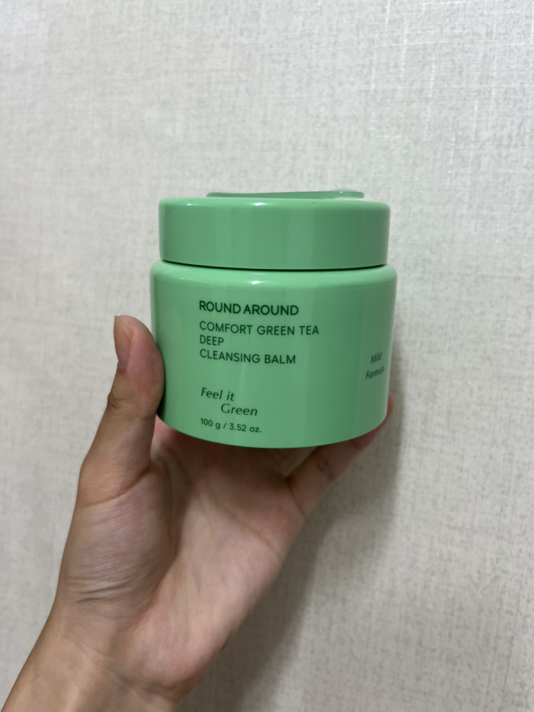라운드어라운드 (ROUNDAROUND) 컴포트 그린티 딥 클렌징 밤 review image