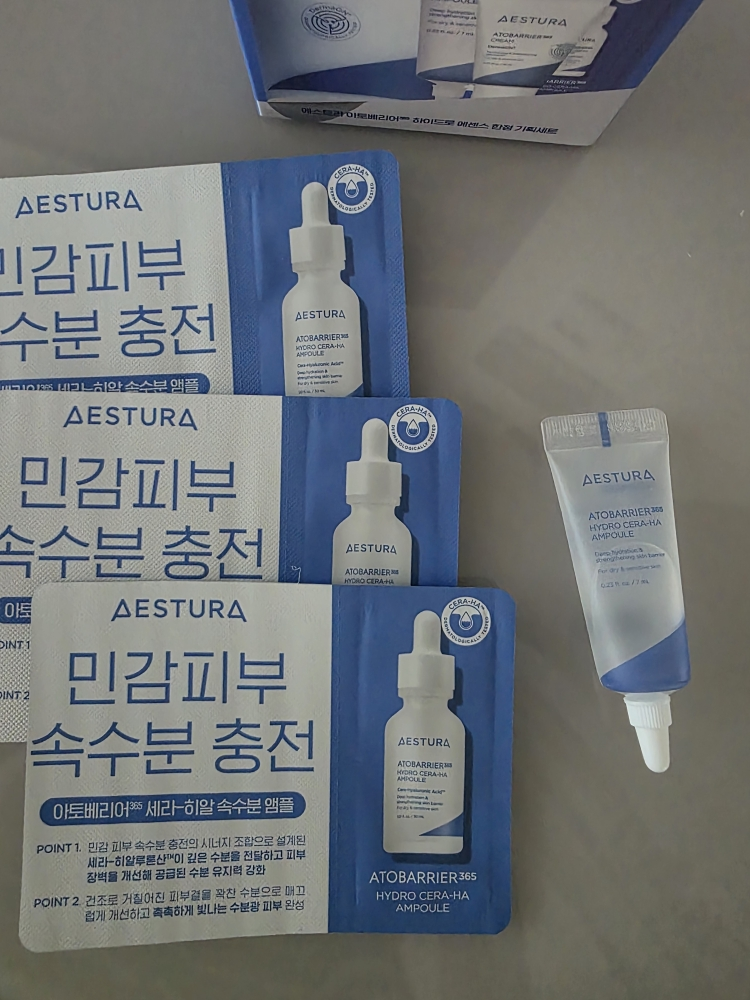 에스트라 (AESTURA) 아토베리어365 세라-히알 속수분 앰플 review image