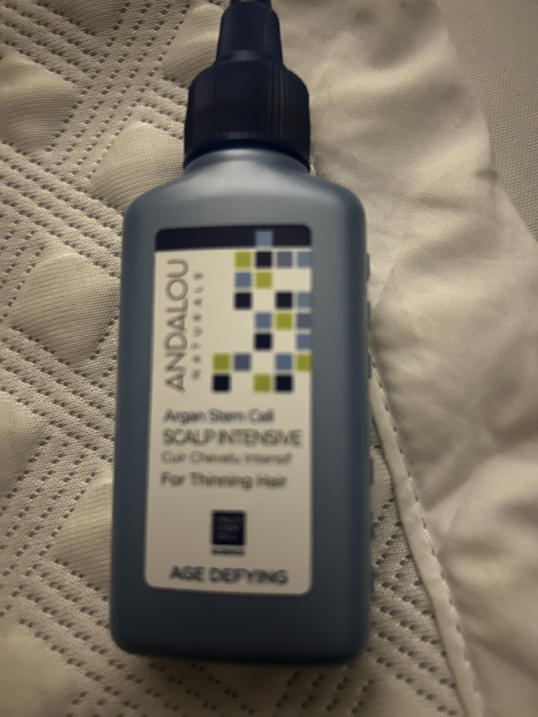 Andalounaturals 摩洛哥坚果干细胞抗衰老头皮精华液 common.review image