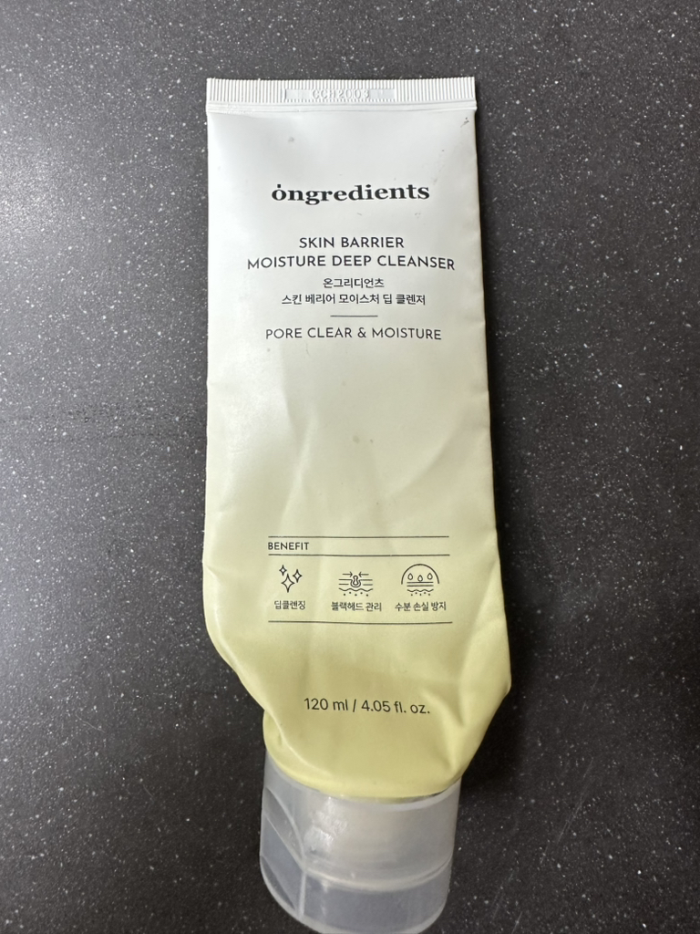온그리디언츠 (ongredients) 스킨 베리어 모이스처 딥 클렌저 review image