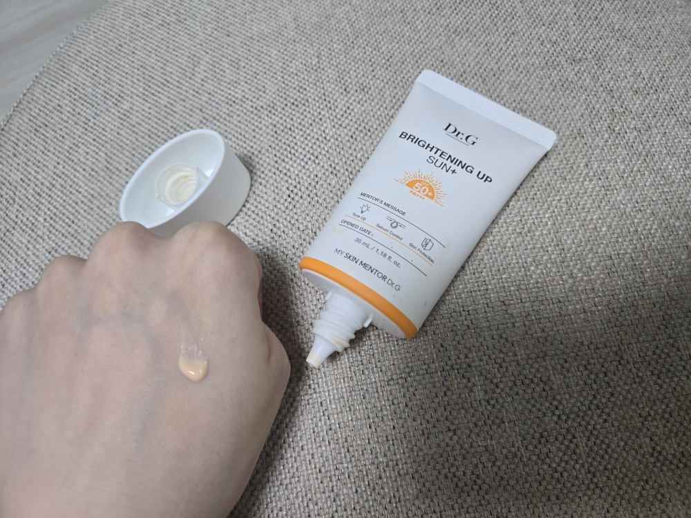 Dr.G 焕亮温和修护防晒霜 [SPF50+/PA+++] common.review image