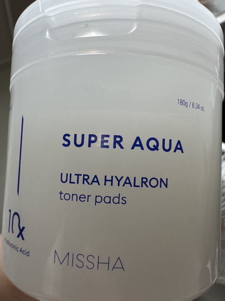 미샤 (MISSHA) 수퍼 아쿠아 울트라 히알론 토너패드 review image