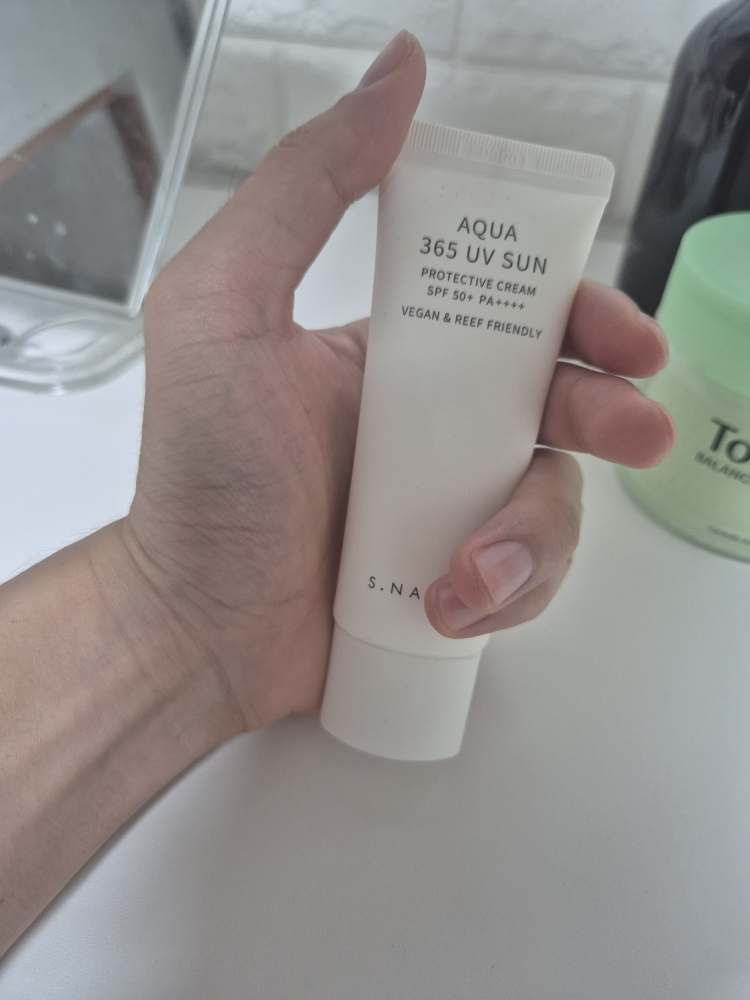 水库365UV防晒霜 [SPF50+/PA++++]的真实用户使用照片