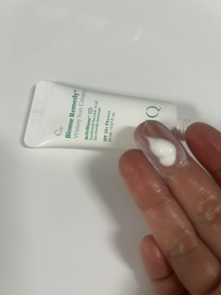 유이크 (UIQ) 바이옴 레미디 톤업 선크림 [SPF50+/PA++++] [보라] review image