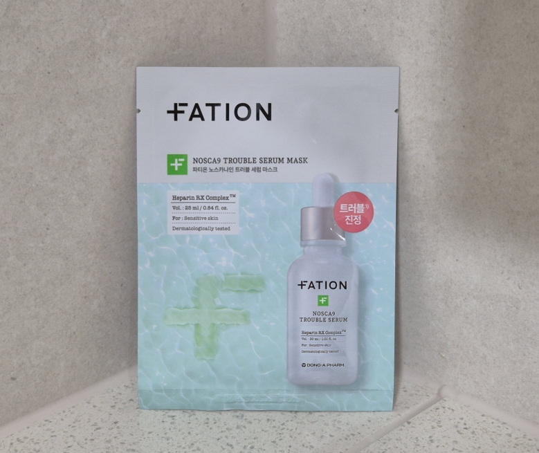 파티온 (FATION) 노스카나인 트러블 세럼 마스크 review image
