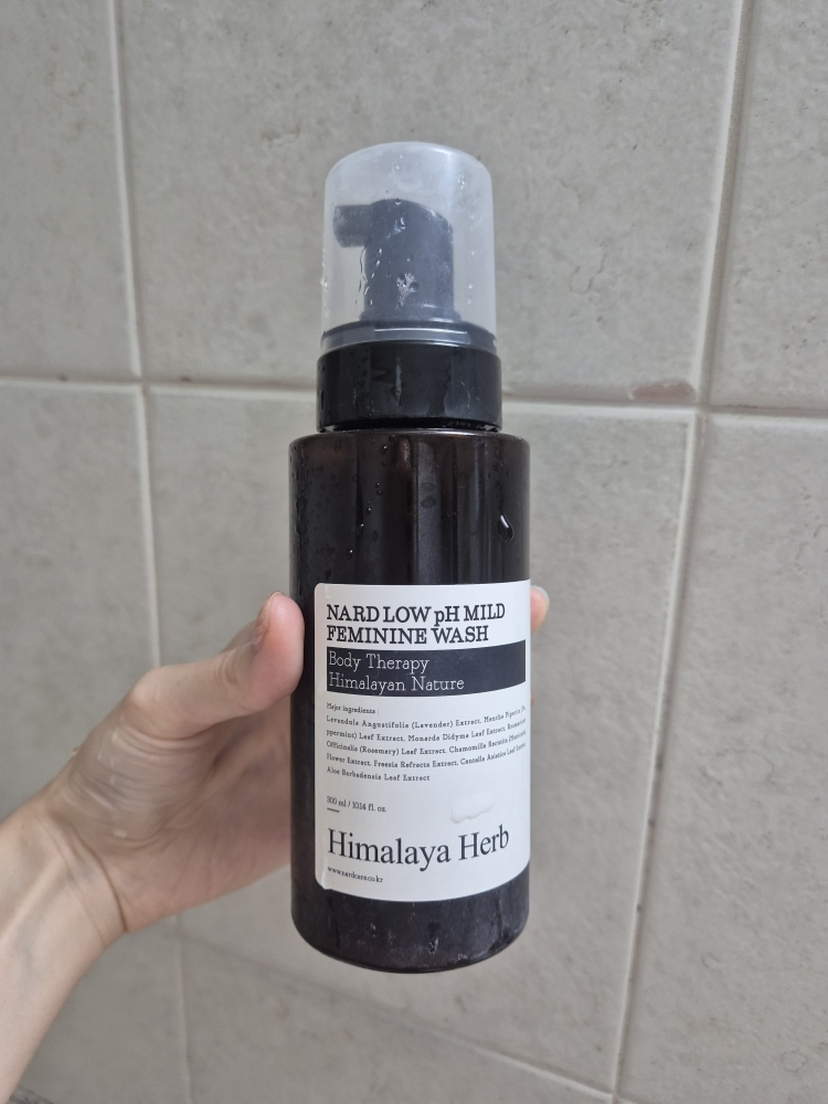 弱酸性女性私处护理清洁泡沫的真实用户使用照片