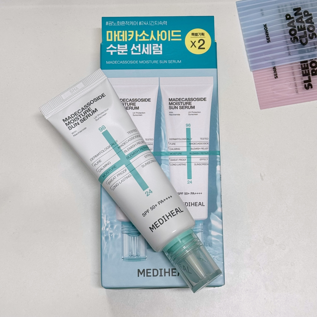 马德卡索赛德保湿防晒精华 [SPF50+/PA++++]的真实用户使用照片
