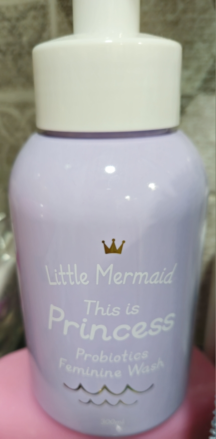 小美人鱼公主益生菌女性洗液的真实用户使用照片