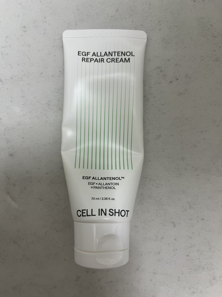 新品 セルインショット EGF ALLANTENOL REPAIR CREAM CELL IN SHOT EGF Allantenol Repair Cream 70ml | OLIVE YOUNG