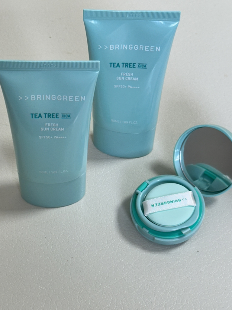 브링그린 (BRINGGREEN) 티트리시카프레시선크림 [SPF50+/PA++++] review image