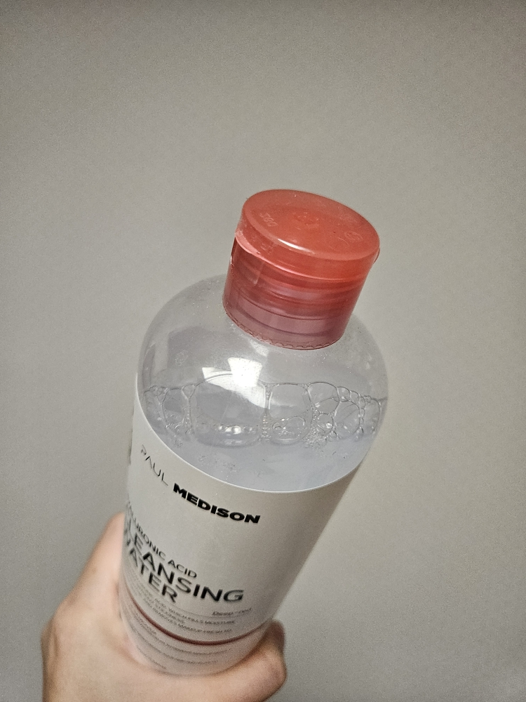 폴메디슨 (PAULMEDISON) 딥레드 히알루론산 클렌징 워터 review image