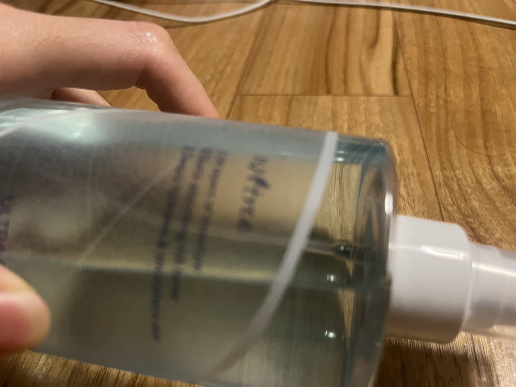超低分子玻尿酸爽肤水的真实用户使用照片