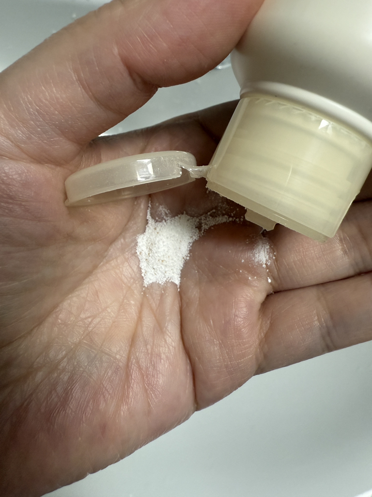 祛痘酵素粉末洁面乳的真实用户使用照片