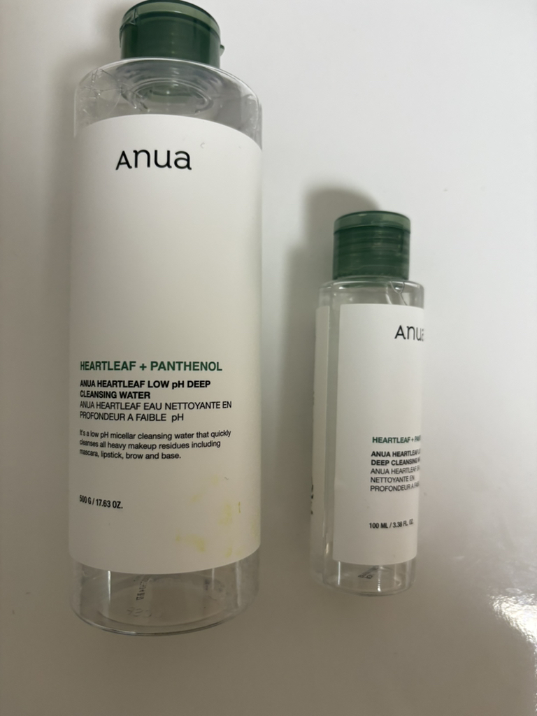 艾草酸性深层洁面水的真实用户使用照片