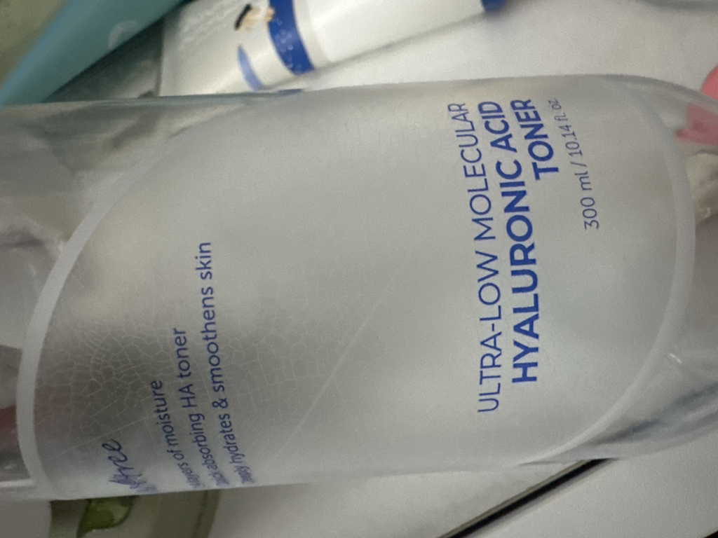 超低分子玻尿酸爽肤水的真实用户使用照片
