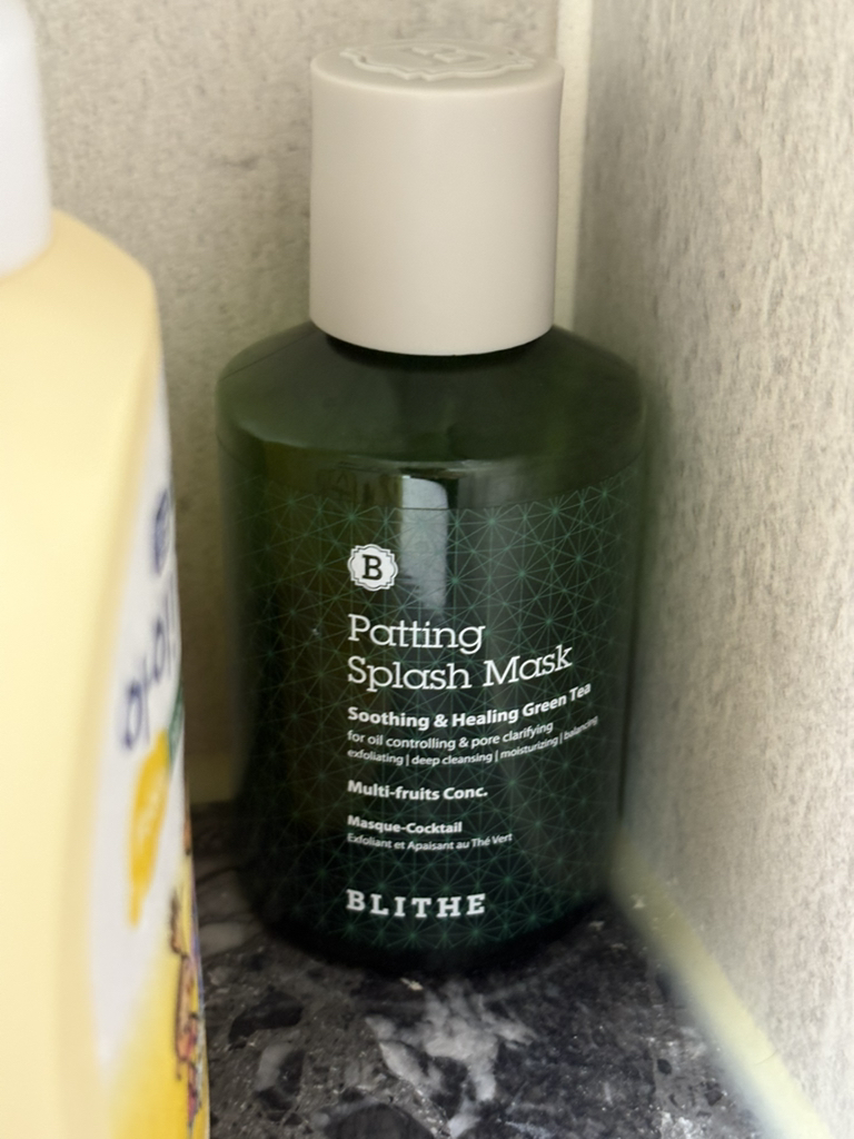 블라이드 (BLITHE) 패팅 스플래쉬 마스크 [수딩앤힐링그린티] review image