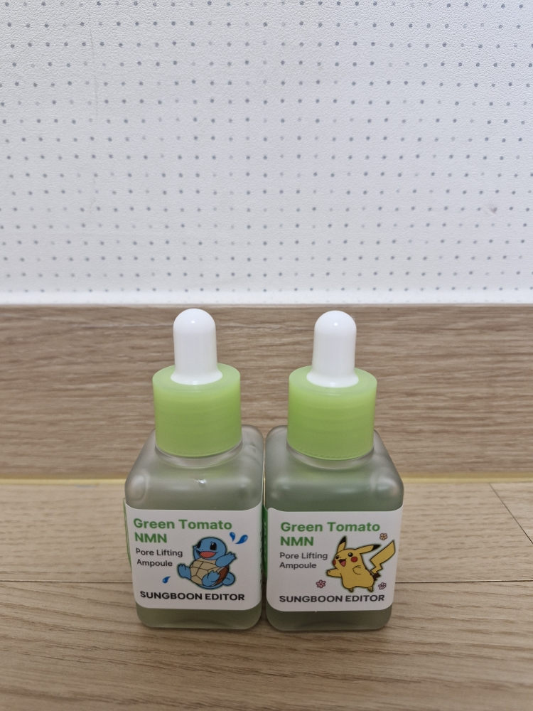 성분에디터 (SUNGBOONeditor) 포켓몬 콜라보 그린토마토 NMN 포어 리프팅 앰플 review image