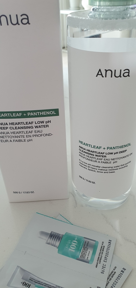 艾草酸性深层洁面水的真实用户使用照片