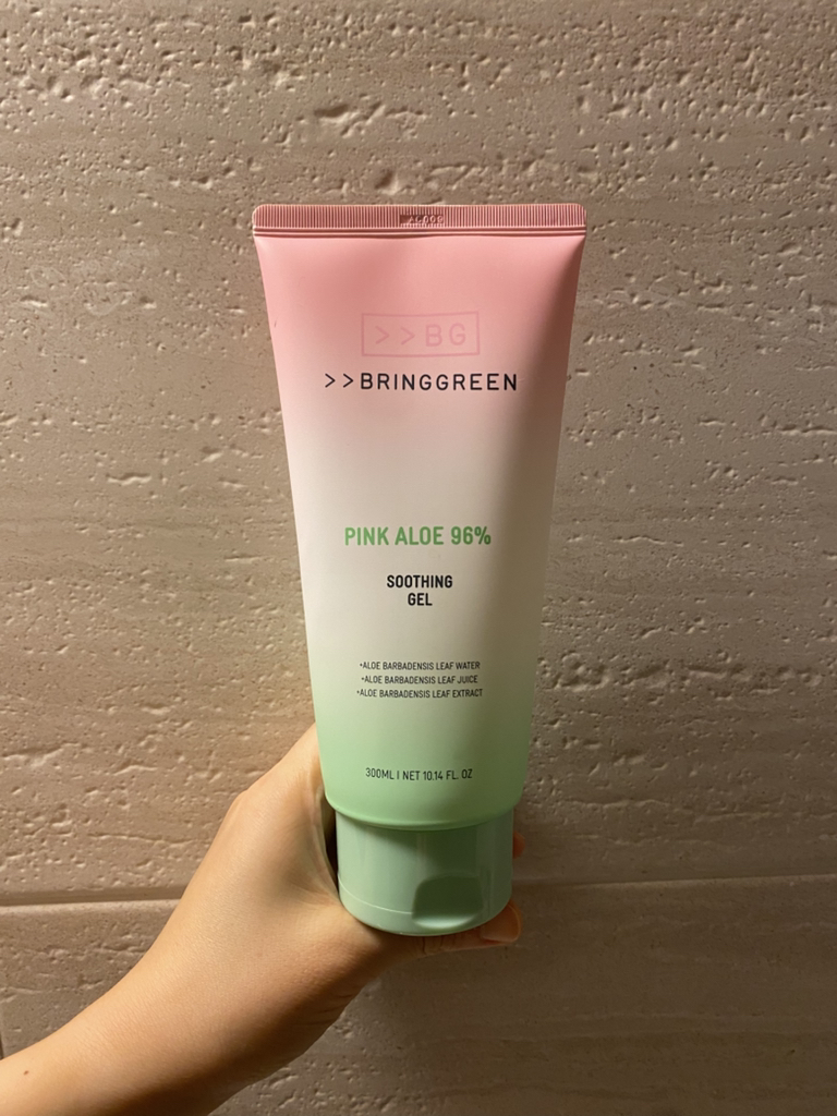舒缓凝胶[粉红芦荟 96］的真实用户使用照片
