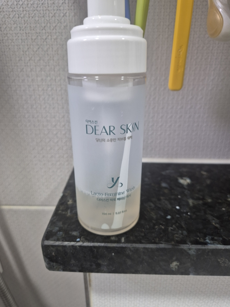디어스킨 (DEAR SKIN) 락토 페미닌 워시 review image