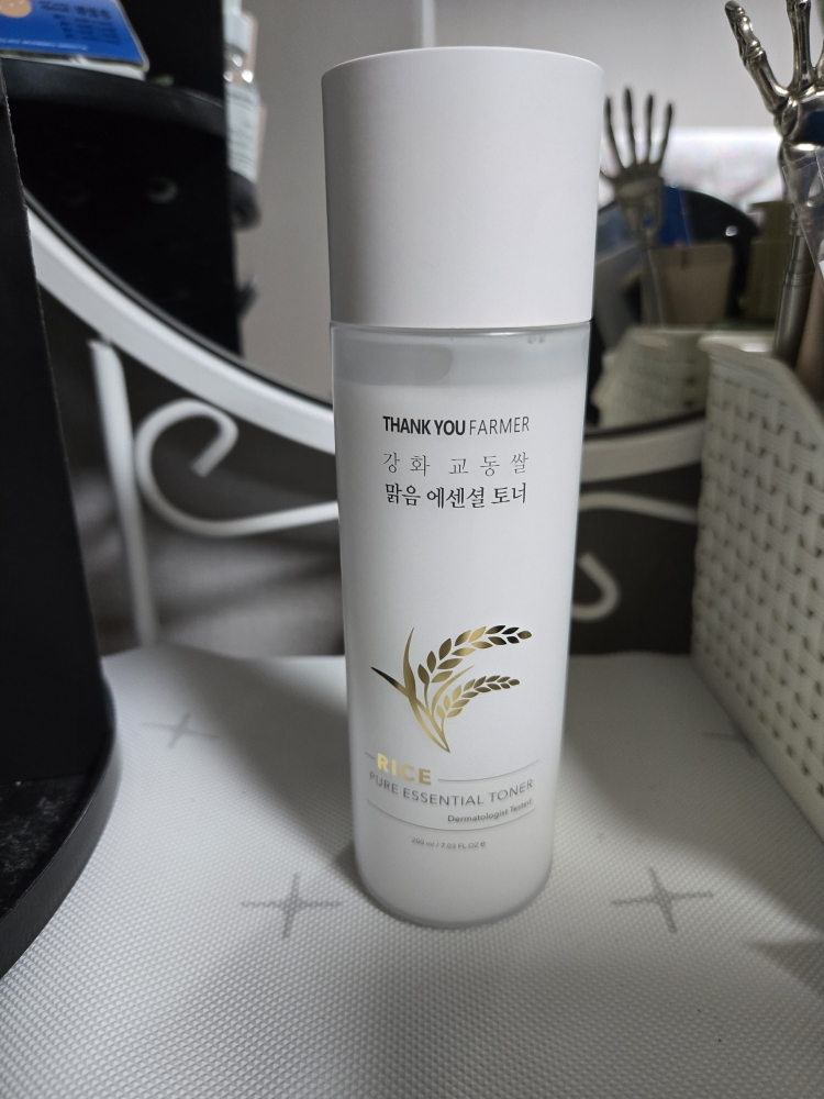 땡큐파머 (THANKYOUFARMER) 강화 교동쌀 맑음 에센셜 토너 review image