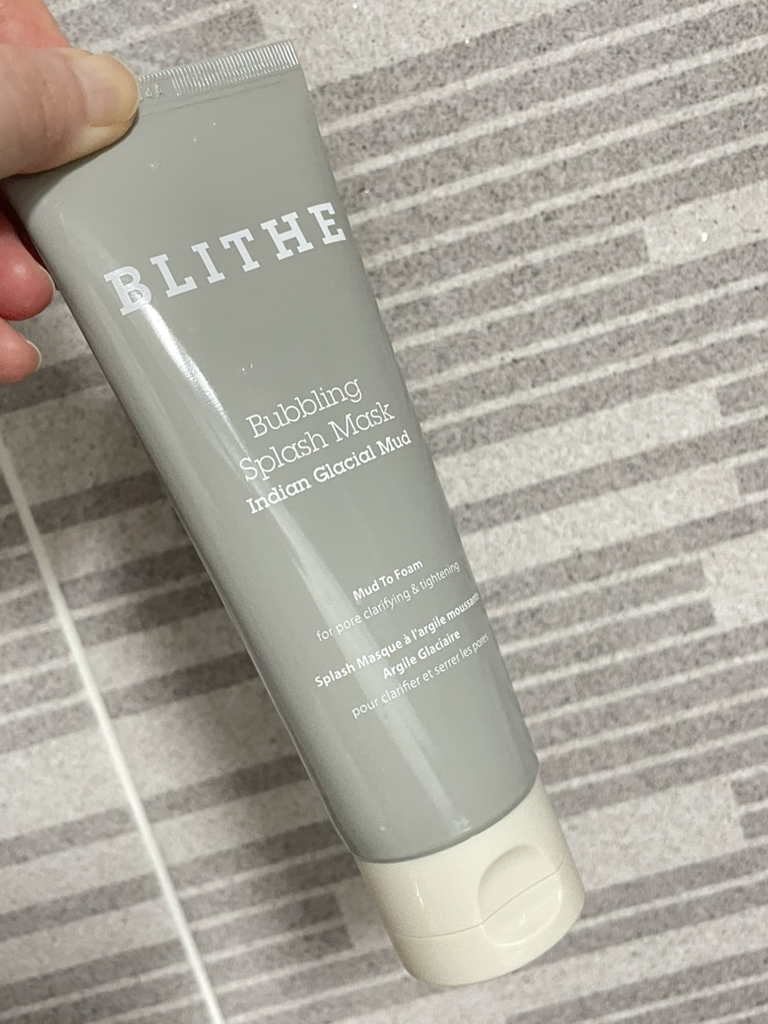 블라이드 (BLITHE) 버블링 스플래쉬 마스크 인디언 그레이셜 머드 review image