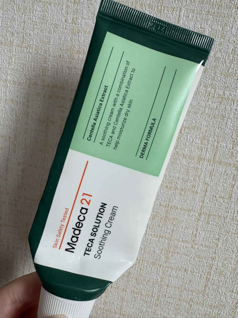 Tecasolution 舒缓霜的真实用户使用照片