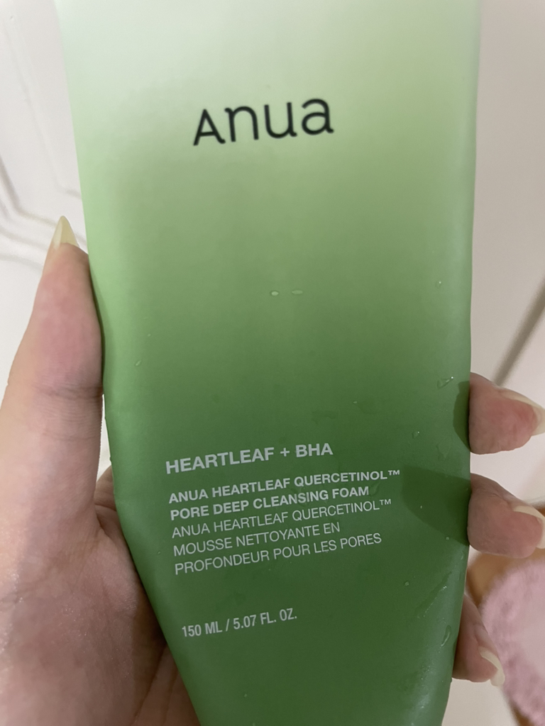 鱼腥草槲皮素醇™毛孔深层清洁泡沫的真实用户使用照片