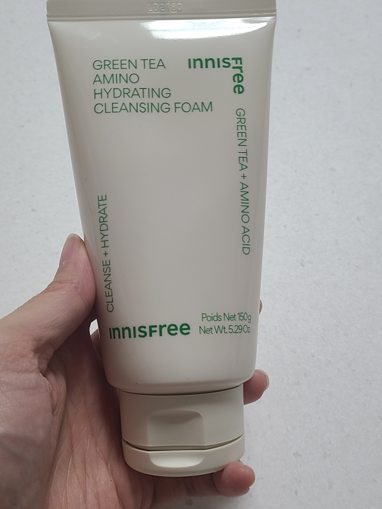이니스프리 (INNISFREE) 그린티 아미노 수분 폼 클렌징 review image