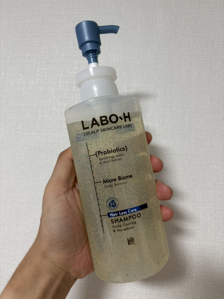 脱发症状缓解洗发水 [头皮清凉无Se Beom]的真实用户使用照片