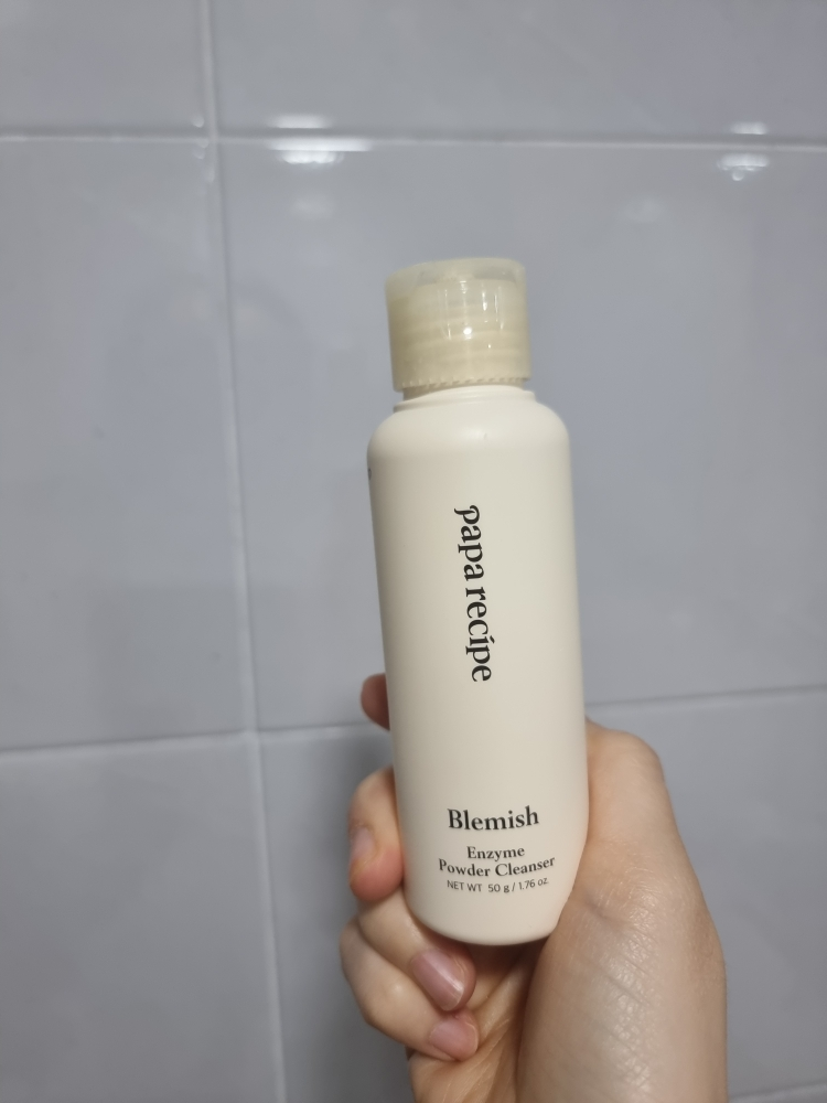 祛痘酵素粉末洁面乳的真实用户使用照片