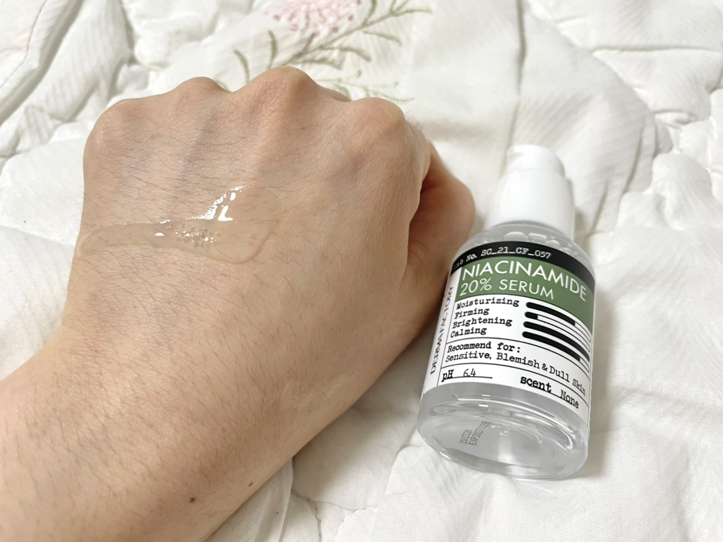 烟酰胺 20% 精华素的真实用户使用照片