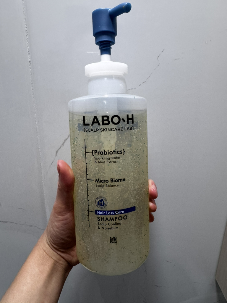 脱发症状缓解洗发水 [头皮清凉无Se Beom]的真实用户使用照片