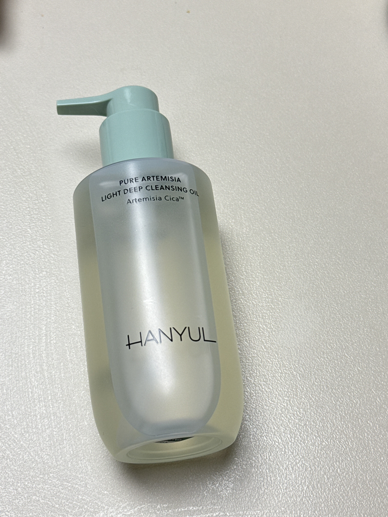 한율 (HANYUL) 어린쑥 매끈결 클렌징 오일 review image