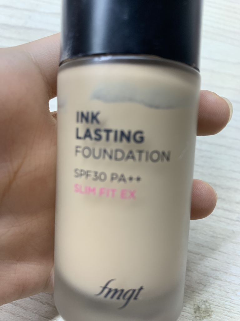 fmgt (에프엠지티) 잉크래스팅 파운데이션 슬림핏 EX [SPF30/PA++] [N203 내추럴베이지] review image