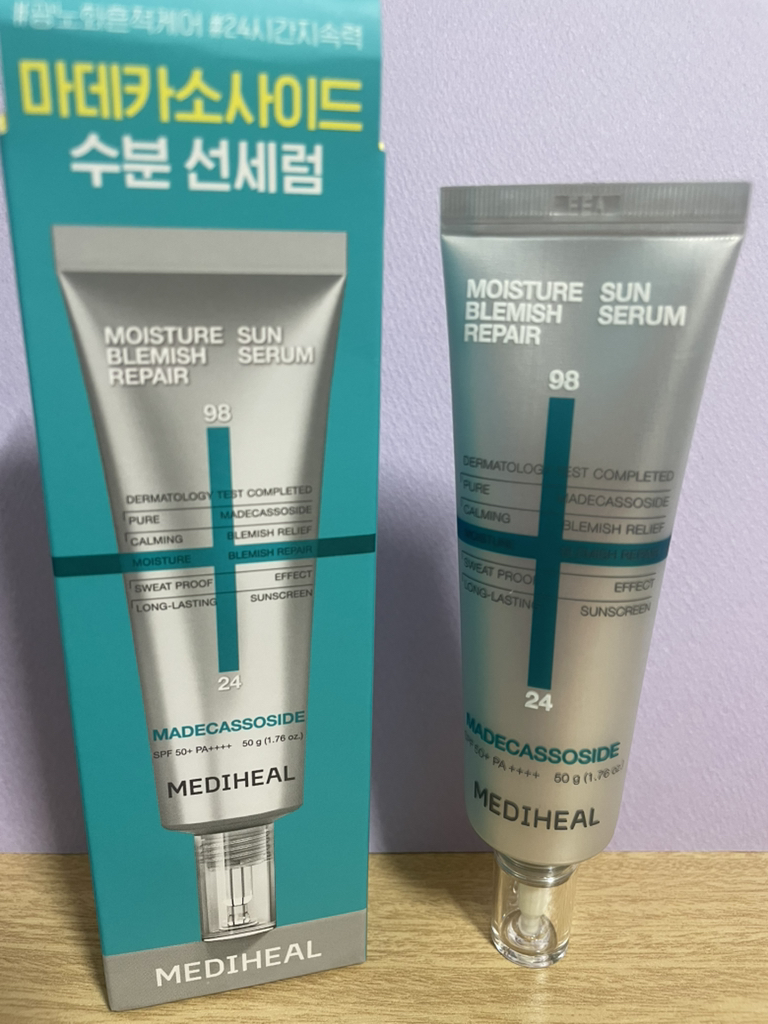 MEDIHEAL (美迪惠尔) 马德卡索赛德保湿防晒精华 [SPF50+/PA++++] common.review image