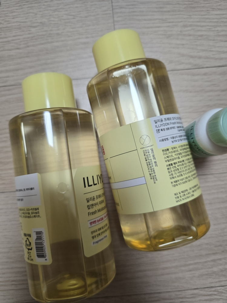 FreshMoisture 唇部和眼部卸妆液的真实用户使用照片