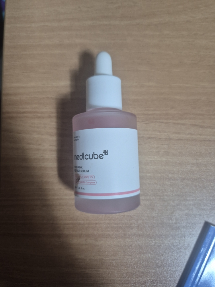 PDRN 粉红色肽原料安瓿的真实用户使用照片