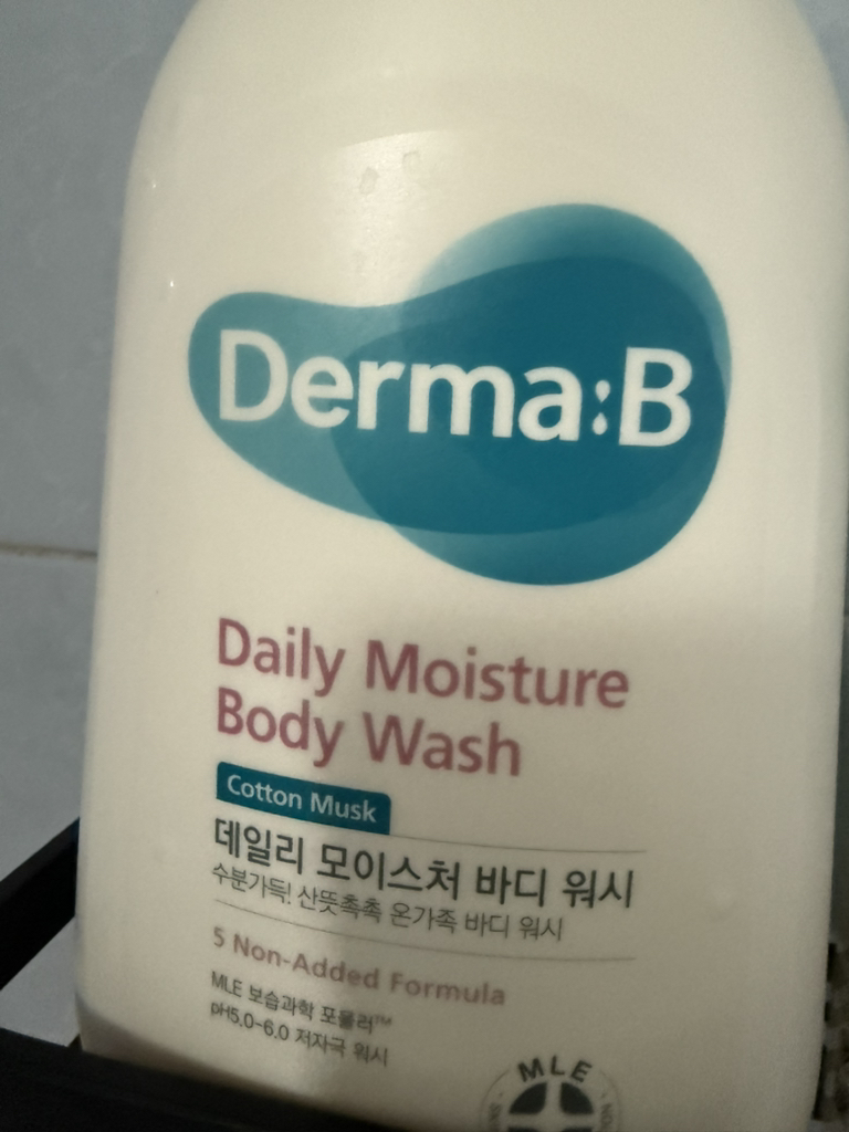 더마비 (Derma:B) 데일리 모이스처 바디 워시 [코튼머스크] review image