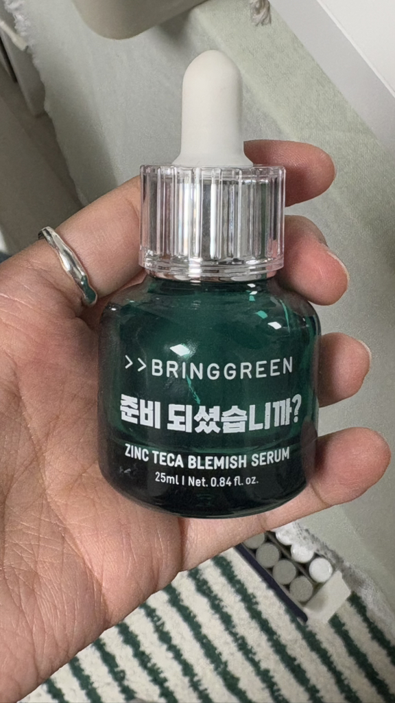 祛痘修护精华液的真实用户使用照片