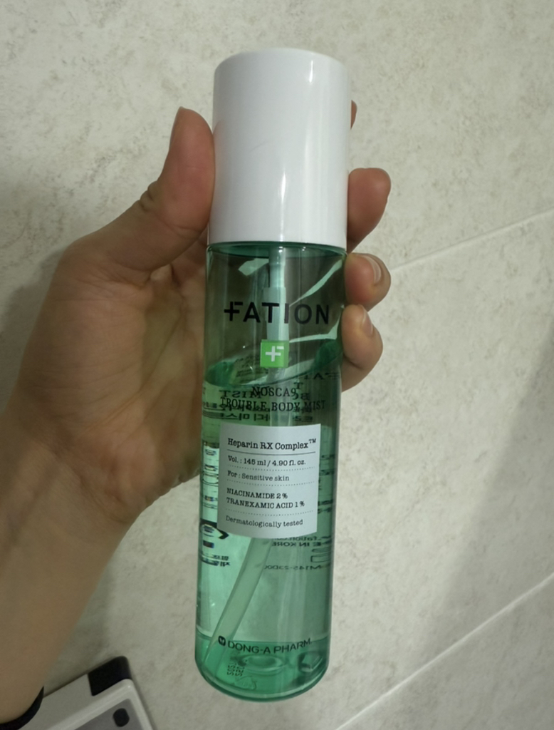 파티온 (FATION) 노스카나인 트러블 바디 미스트 review image