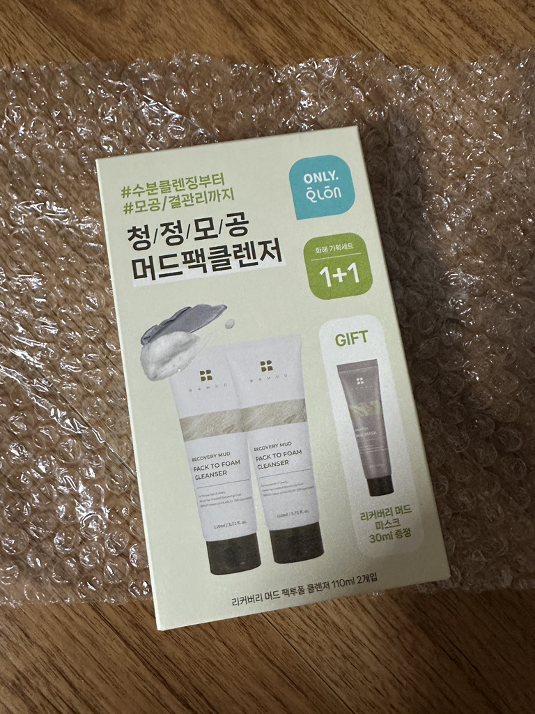 비알머드 (BRMUD) 리커버리 머드 팩투폼 클렌저 review image