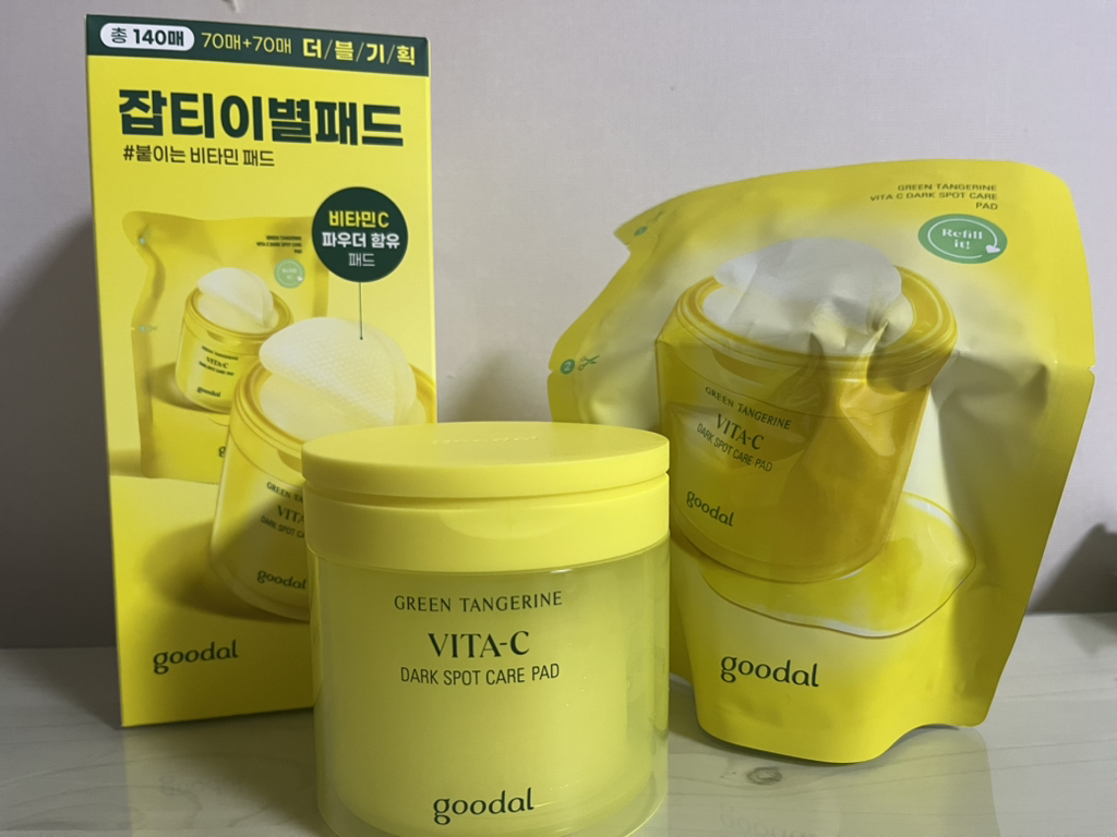 구달 (goodal) 청귤 비타C 잡티케어 패드 review image