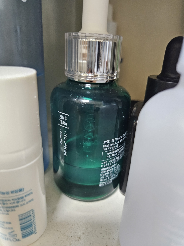 祛痘修护精华液的真实用户使用照片