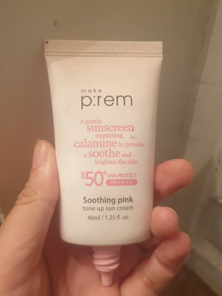 메이크프렘 (makep:rem) 수딩 핑크 톤업 선크림 [SPF50+/PA++++] review image