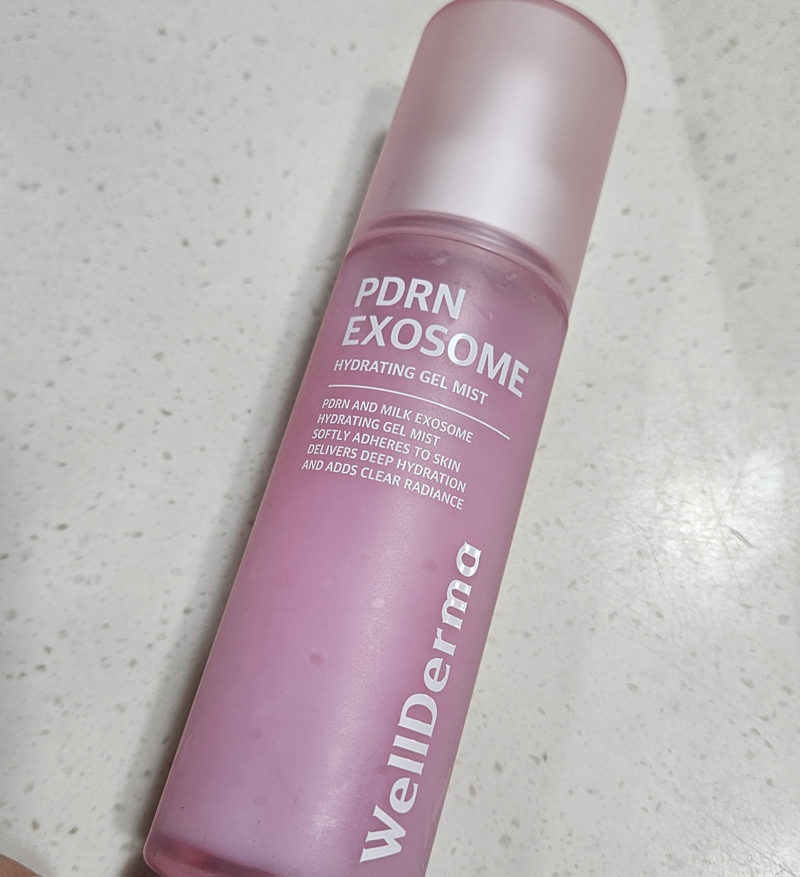 웰더마 (WellDerma) PDRN 엑소좀 하이드레이팅 겔 미스트 review image
