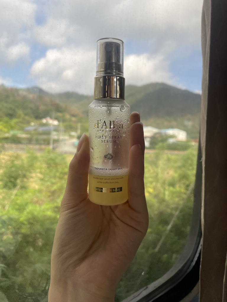 白松露首次喷雾精华的真实用户使用照片