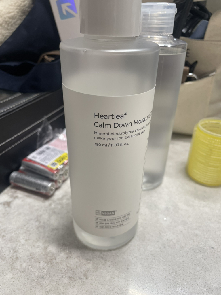 鱼腥草镇静保湿爽肤水的真实用户使用照片