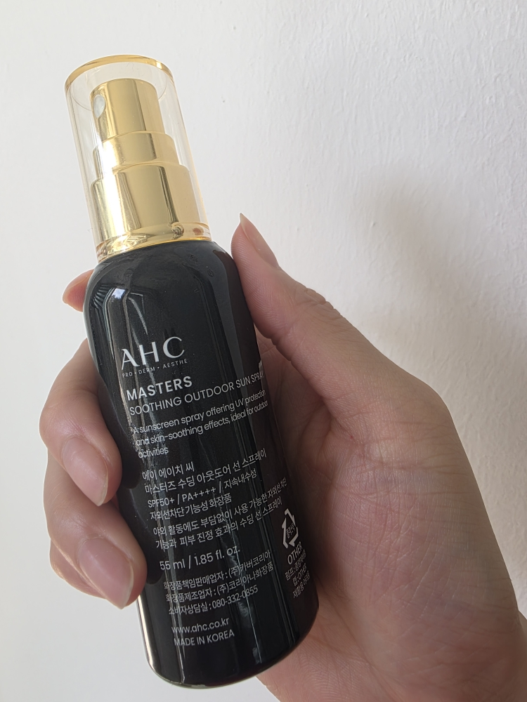 AHC (에이에이치씨) 마스터즈 수딩 아웃도어 선스프레이 [SPF50+/PA++++] review image