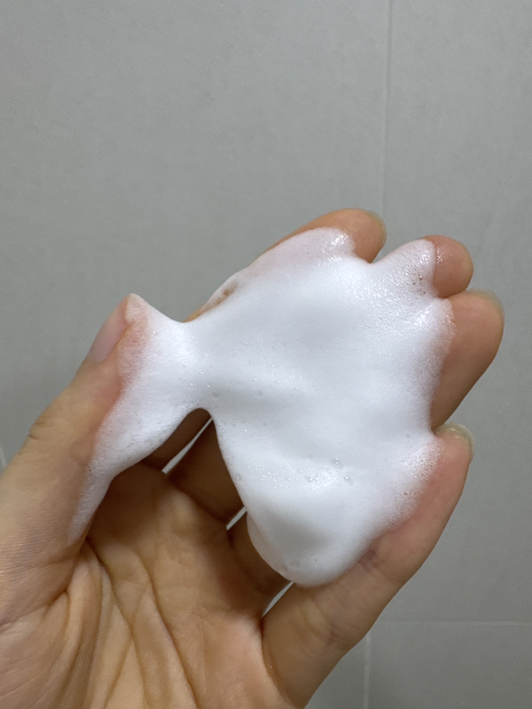 泛醇洁面乳的真实用户使用照片